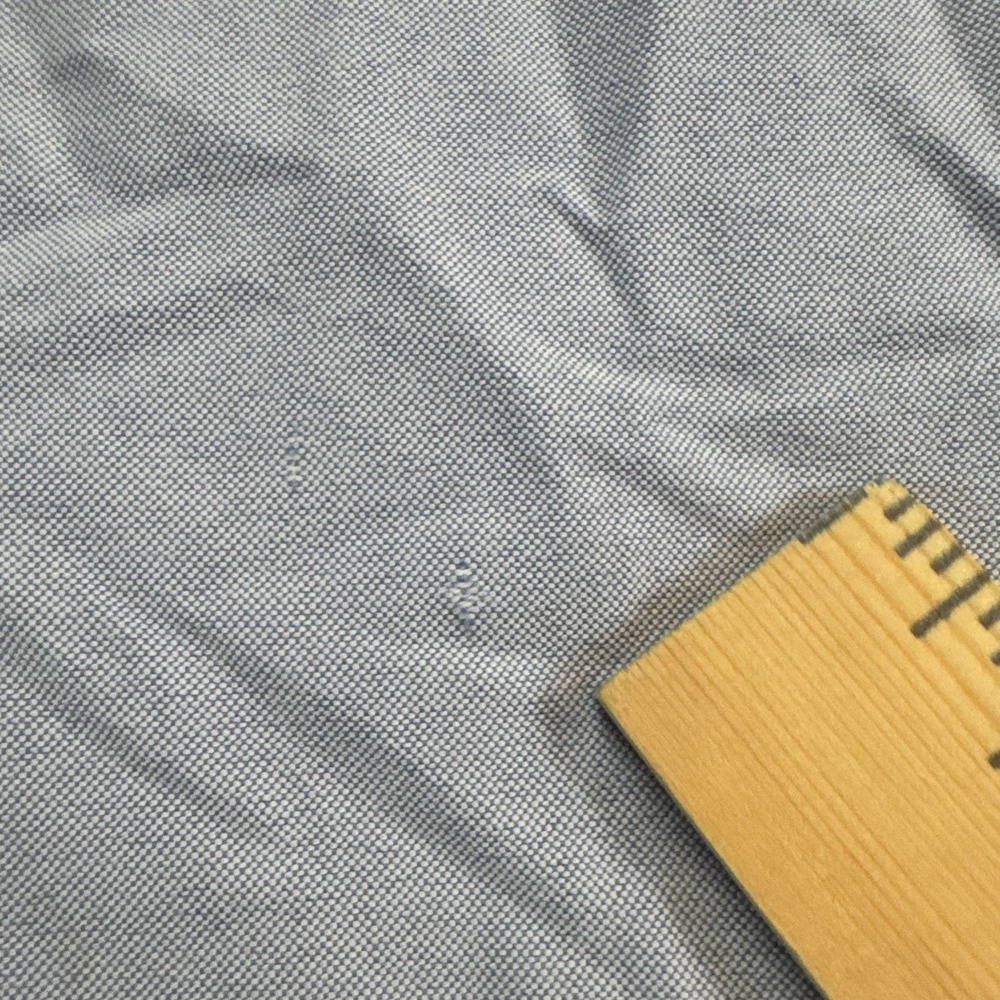 Ralph Lauren Yarmouth Dress Shirt Adult 17.5 36 Blue Button Down Flesh Pony Logo - Picture 6 of 9